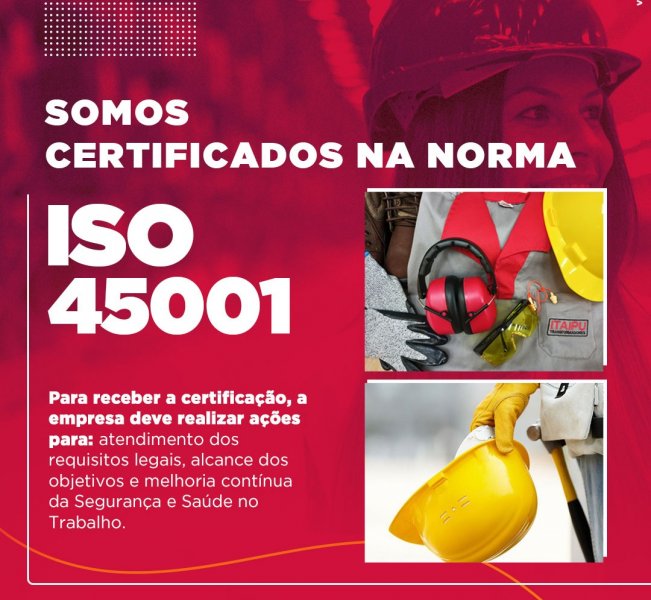 Certificação ISO 45001